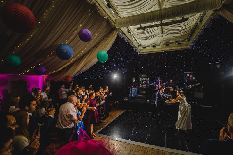 Always a privilege to perform the couple's first dance.